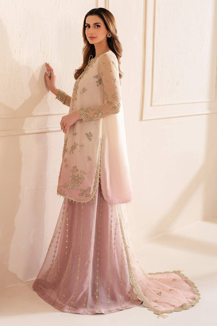 Jazmin - chiffon shaded pink
