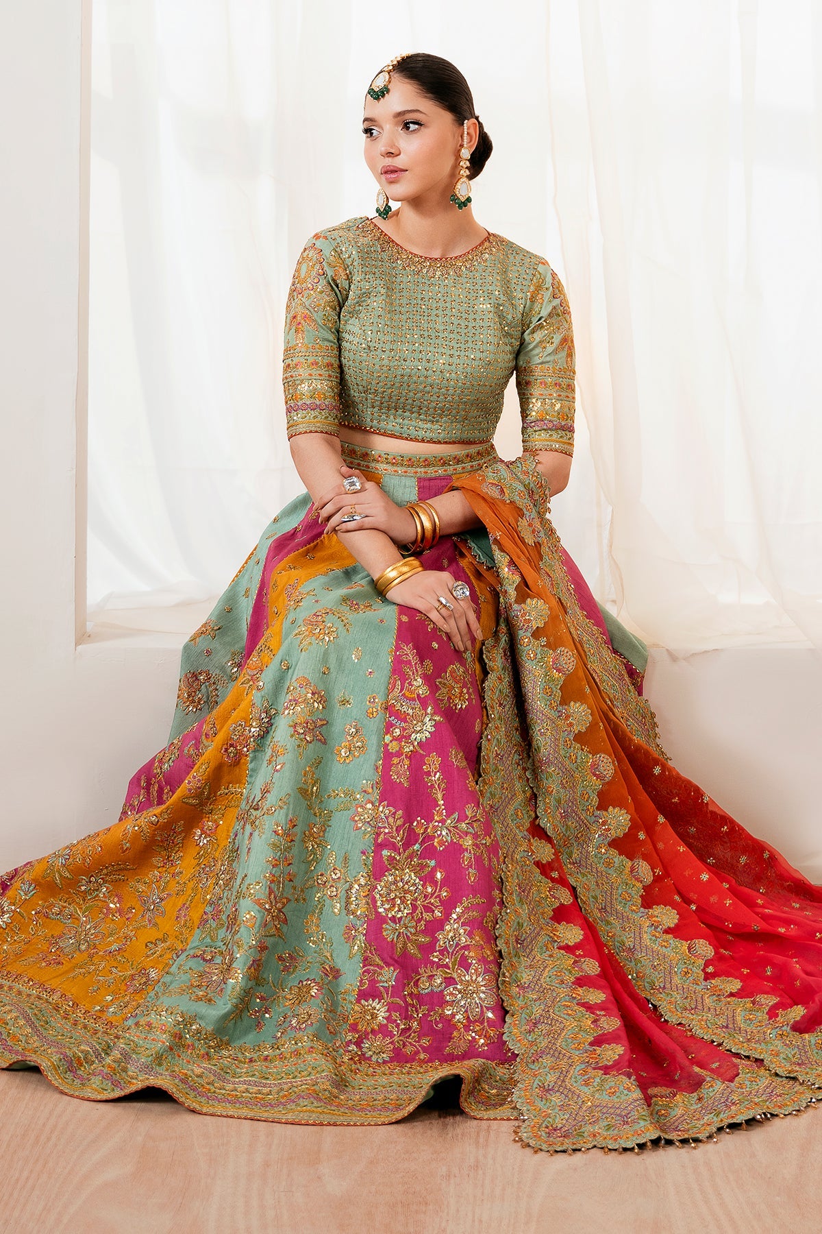 BAROQUE- DHOLKI MAXI