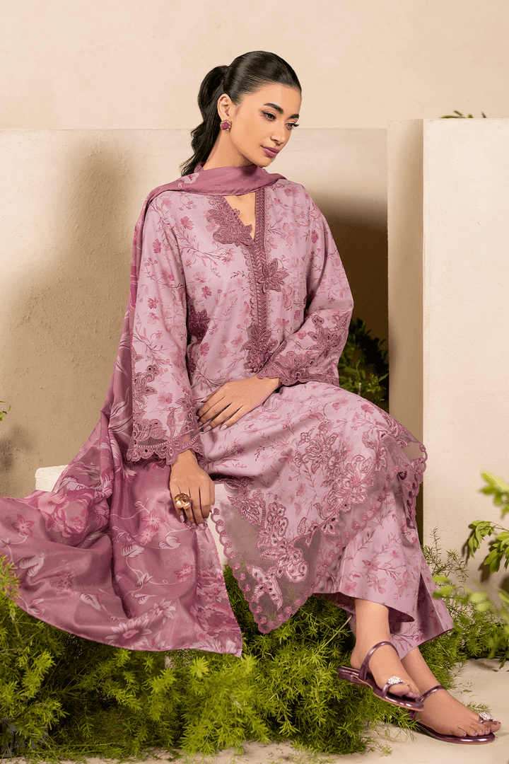 IZNIK LAWN - Tea pink - 04