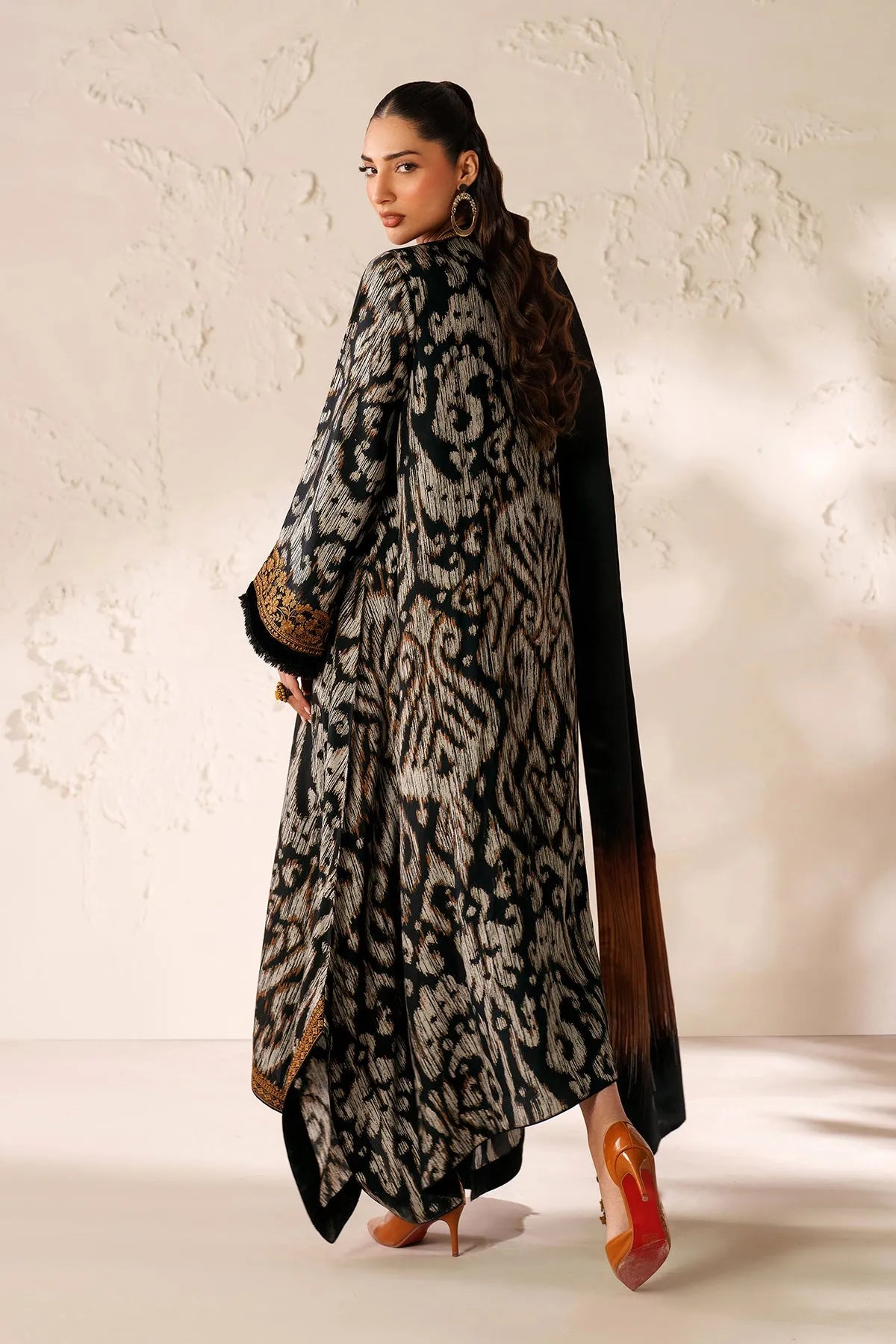 Baroque ÇAREM- Lawn dupatta