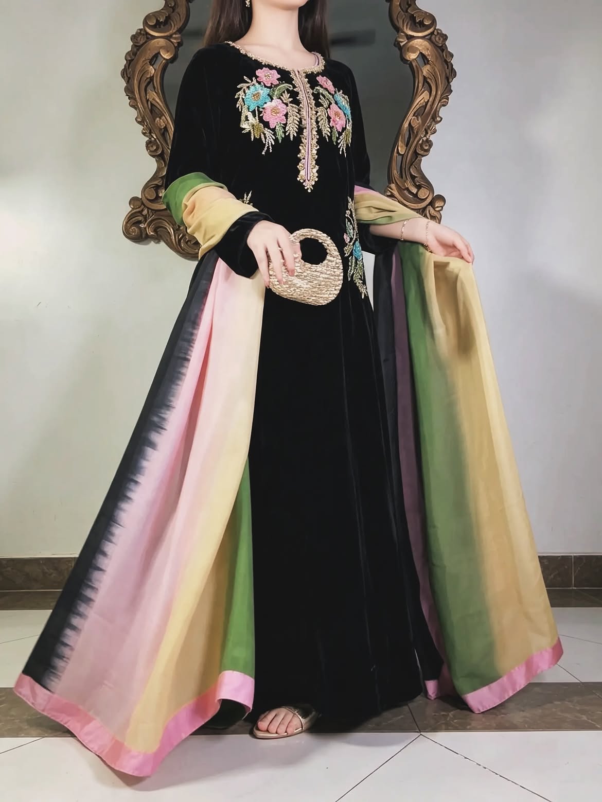 Kaftan - jet black 05