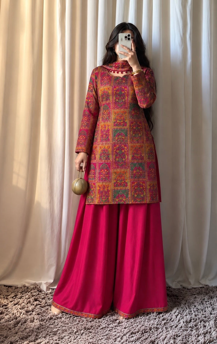 Nakshi - Hot pink