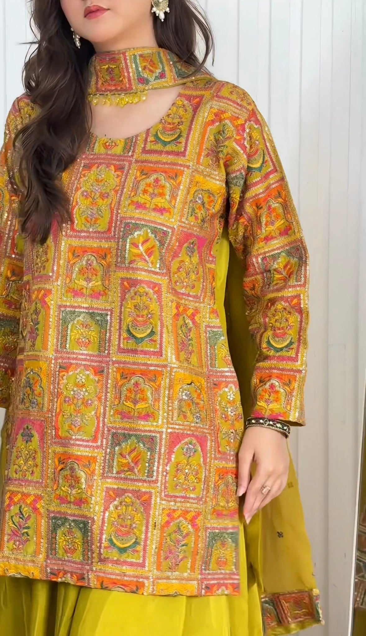 Dhani - Geometric Silk ready to wear