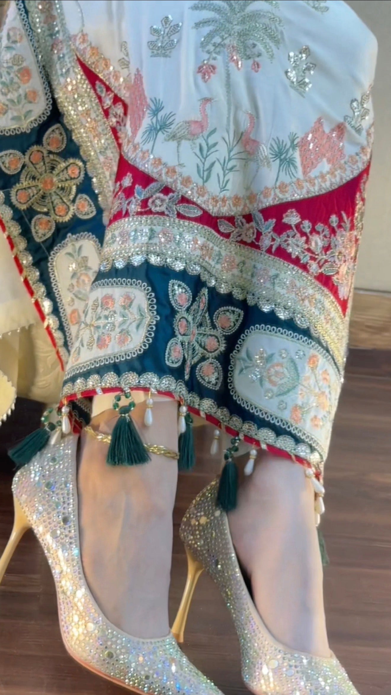 ETHNIC KAFTAN - beige READY TO WEAR