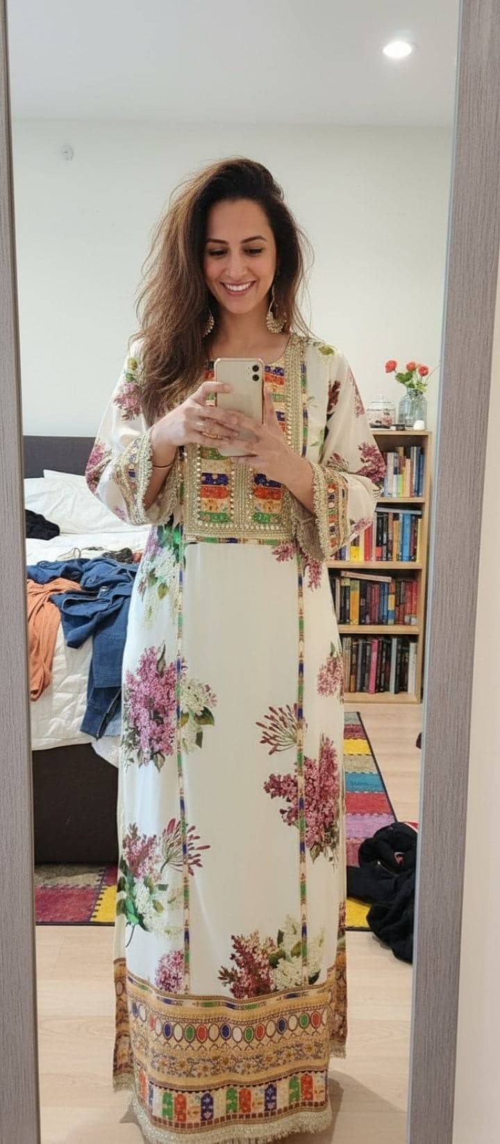 Sabyasachi - white kaftan 3 pc