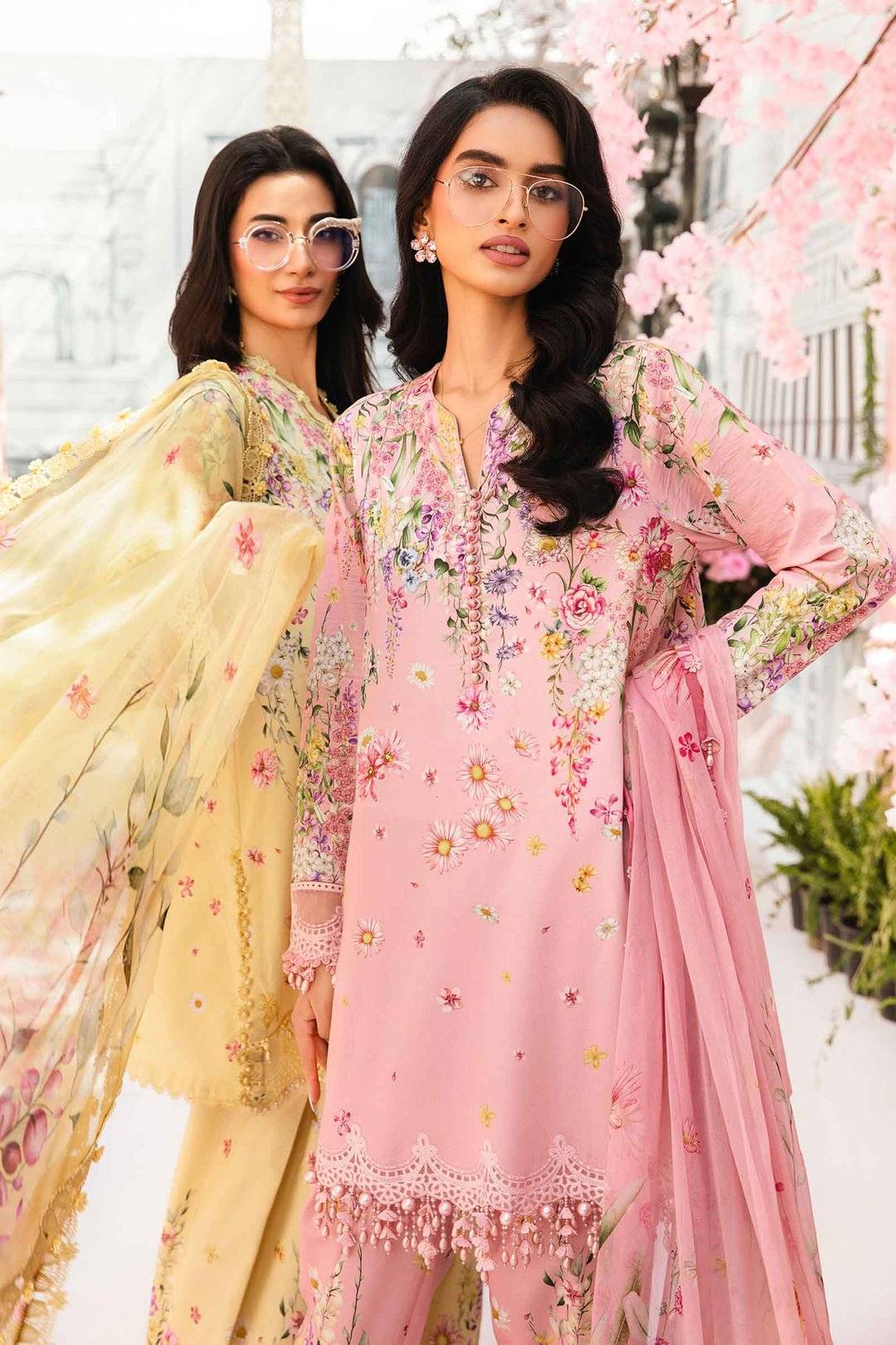MPRINT LAWN - 3B Farshi Pink