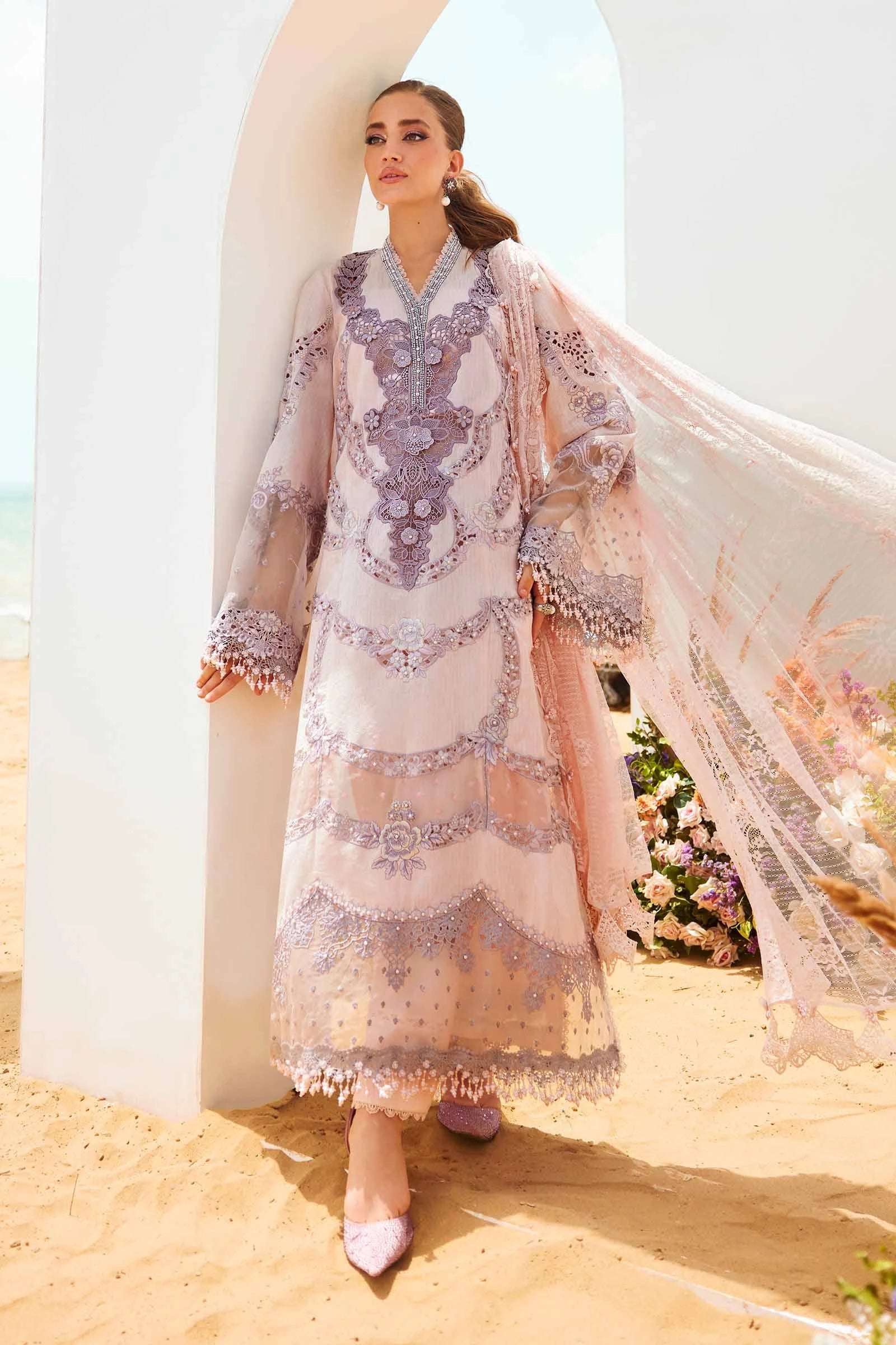 M.B lawn - lilac 3D