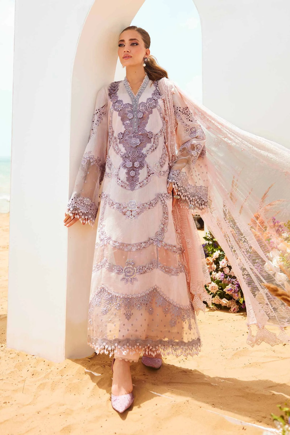M.B lawn - lilac 3D