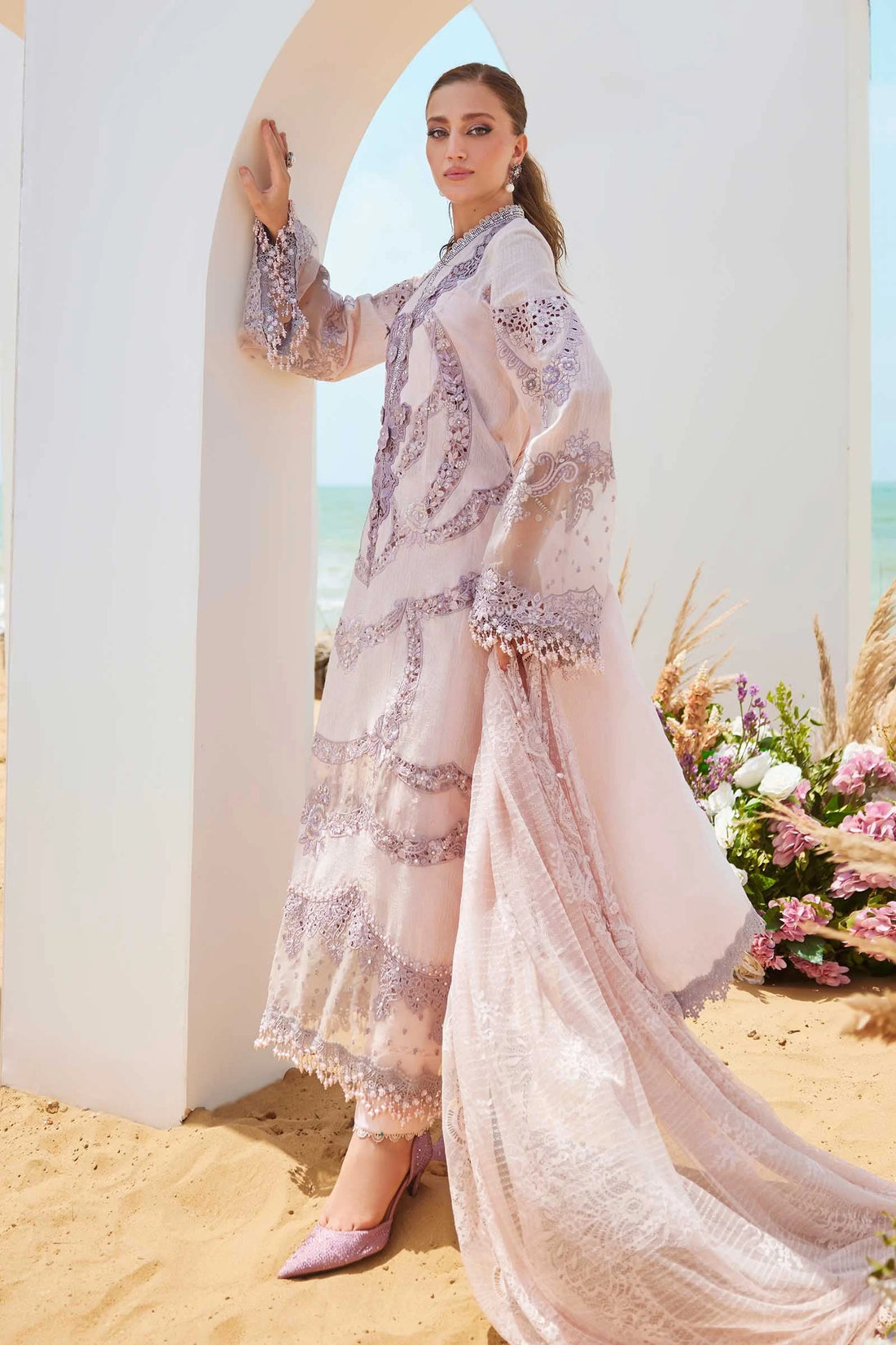 M.B lawn - lilac 3D