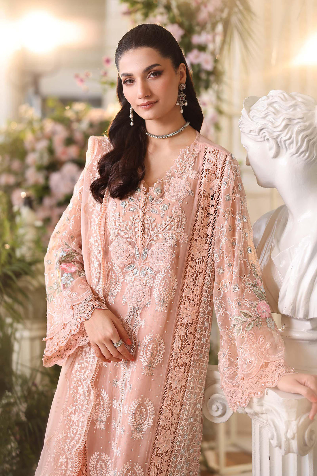 MARIA.B Chiffons - Peach tea