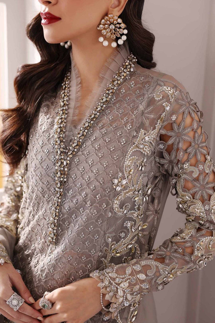 M.B - Grey Cutwork