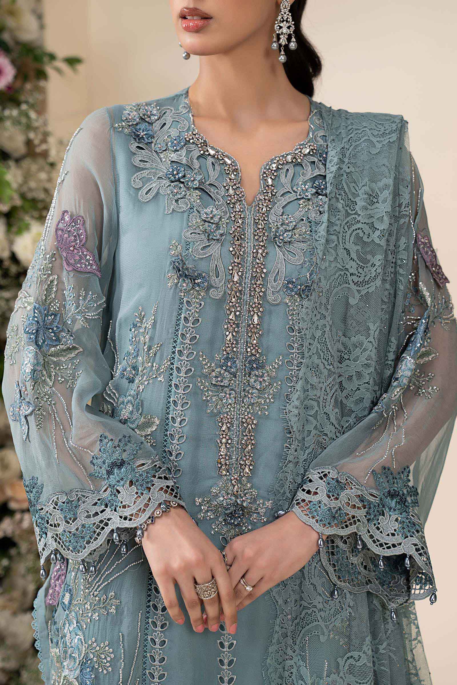 Maria.B Chiffon - Aqua mineral