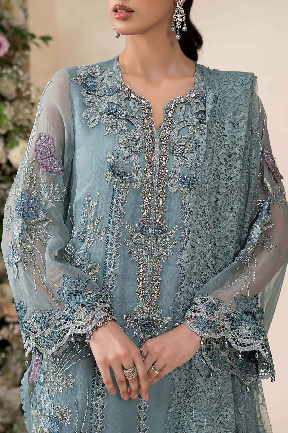 Maria.B Chiffon - Aqua mineral