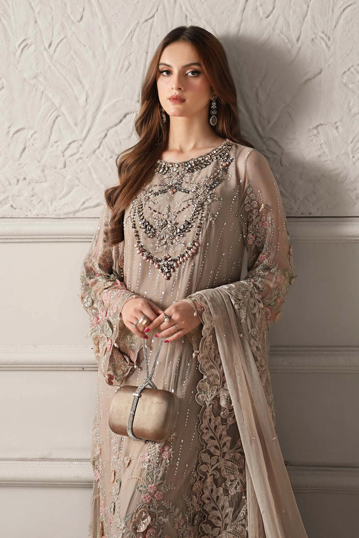 M.B - LAWN - Embelish brw