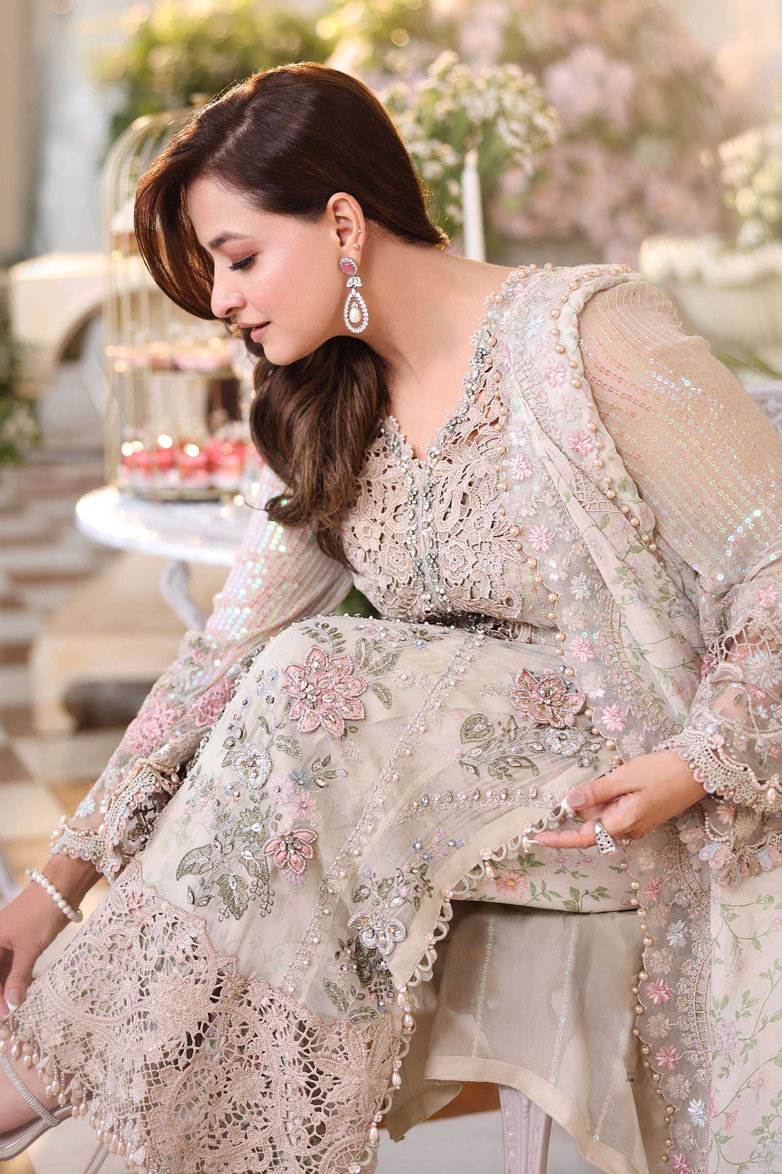 MariaB - Chiffons 26 - Peach flowy