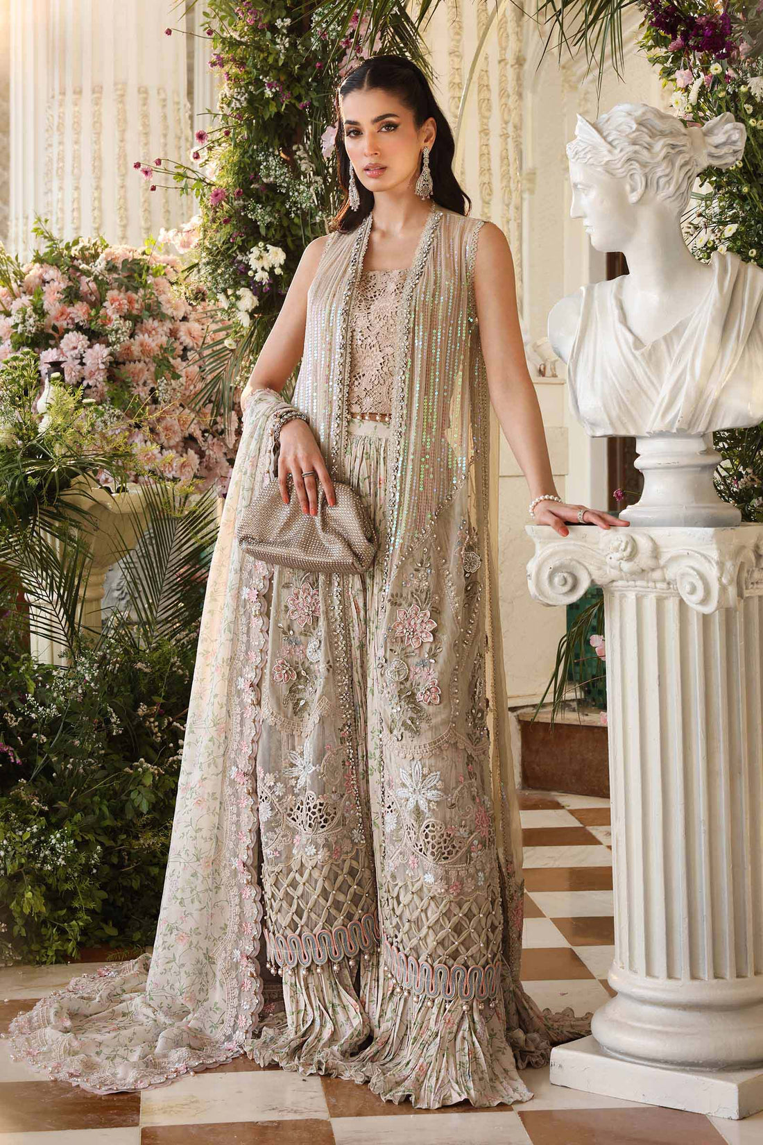 MariaB - Chiffons 26 - Peach flowy
