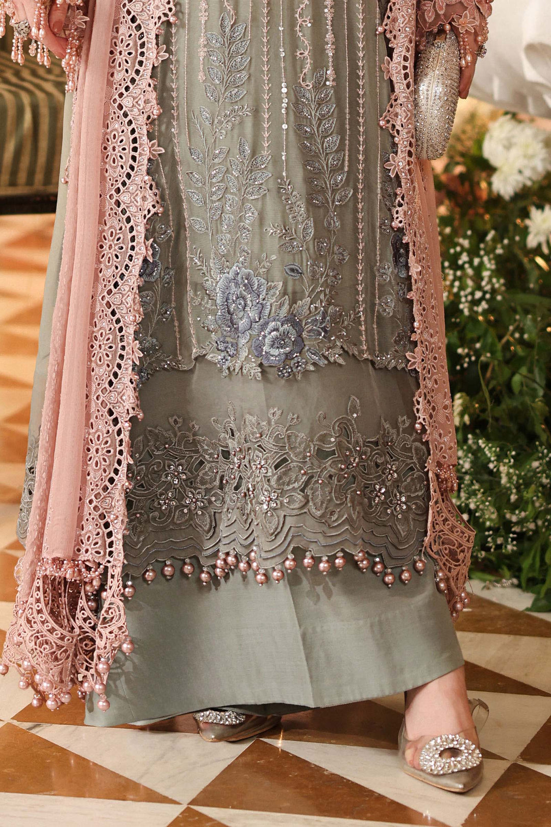 Formals - Maria B - Royale Tea Affair - Chiffons 26