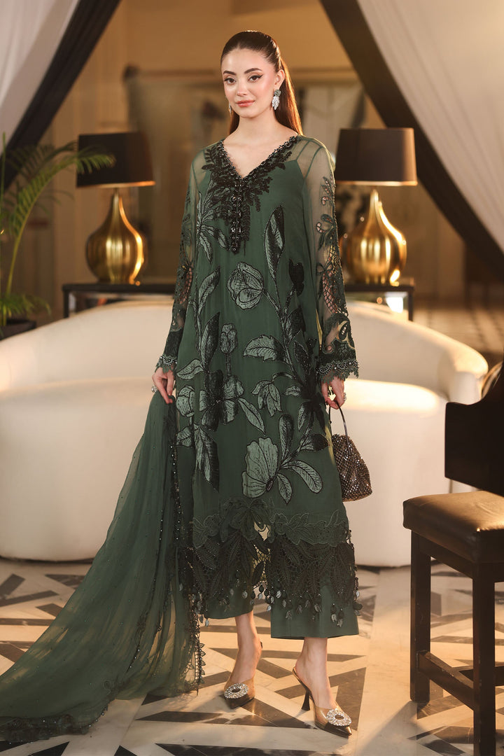 MariaB Chiffons - pine green