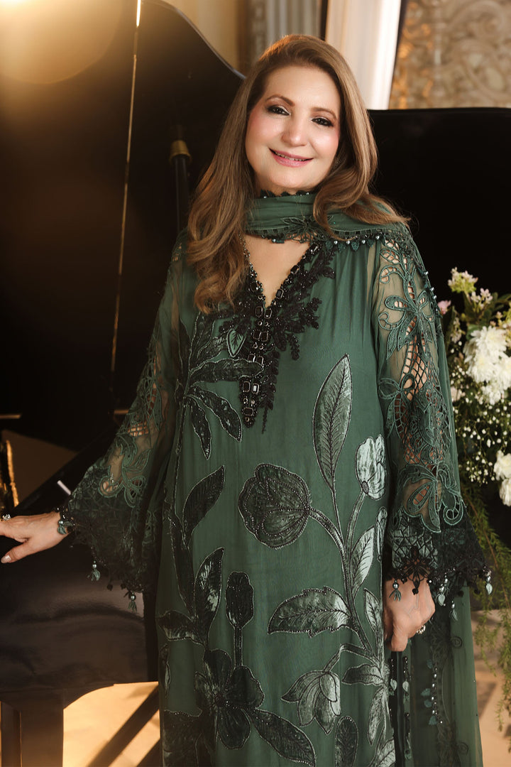 MariaB Chiffons - pine green