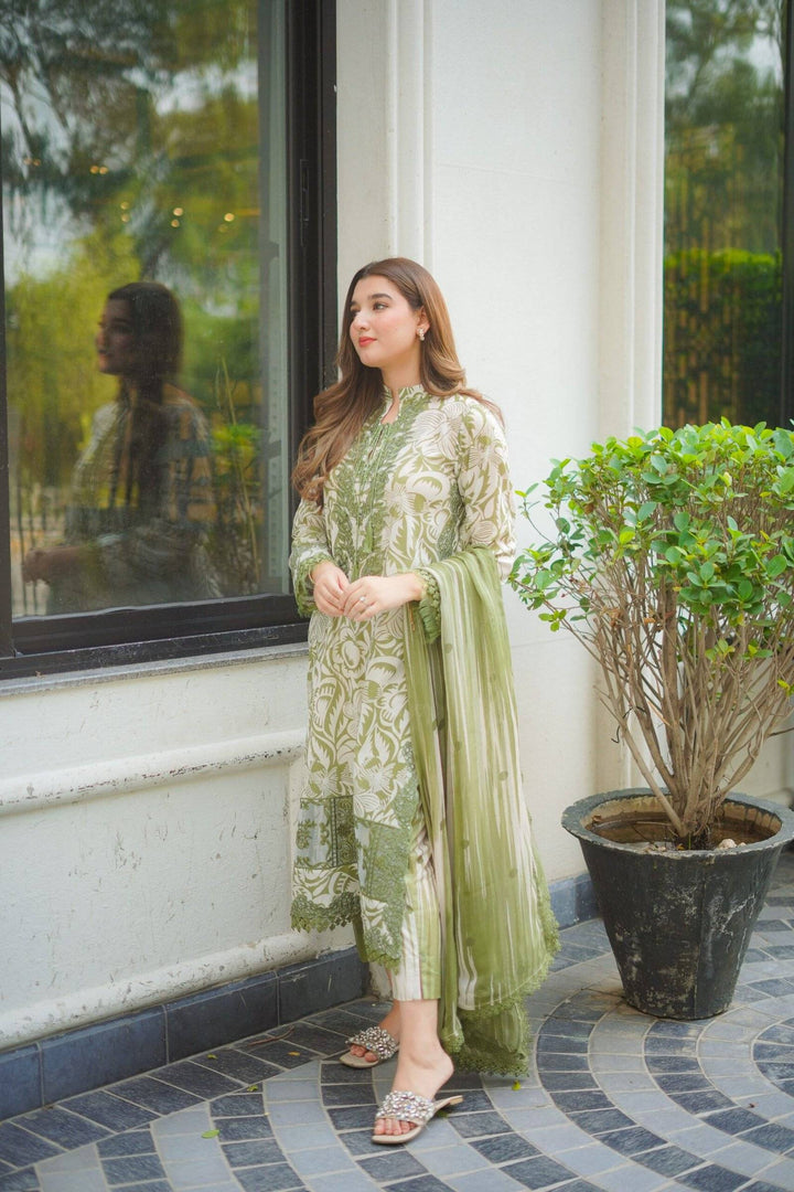 ANEELA’s Swiss Lawn - Leaf