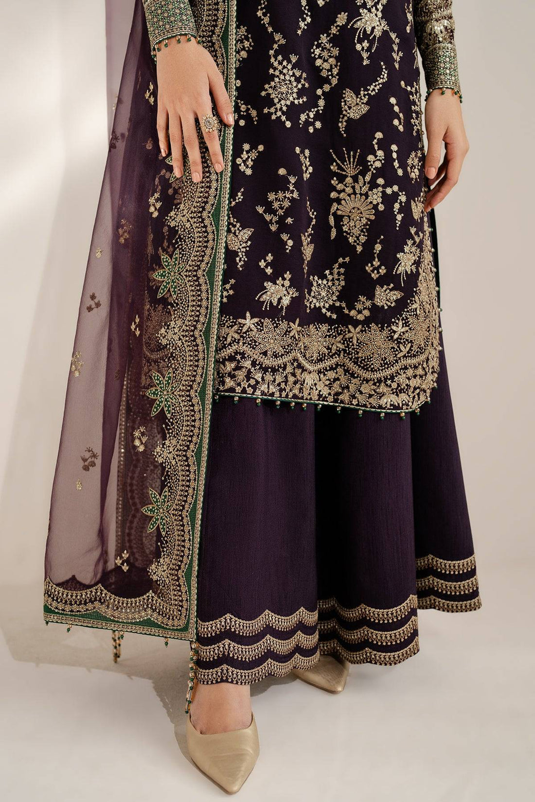 JAZMIN - Chiffon magenta 07