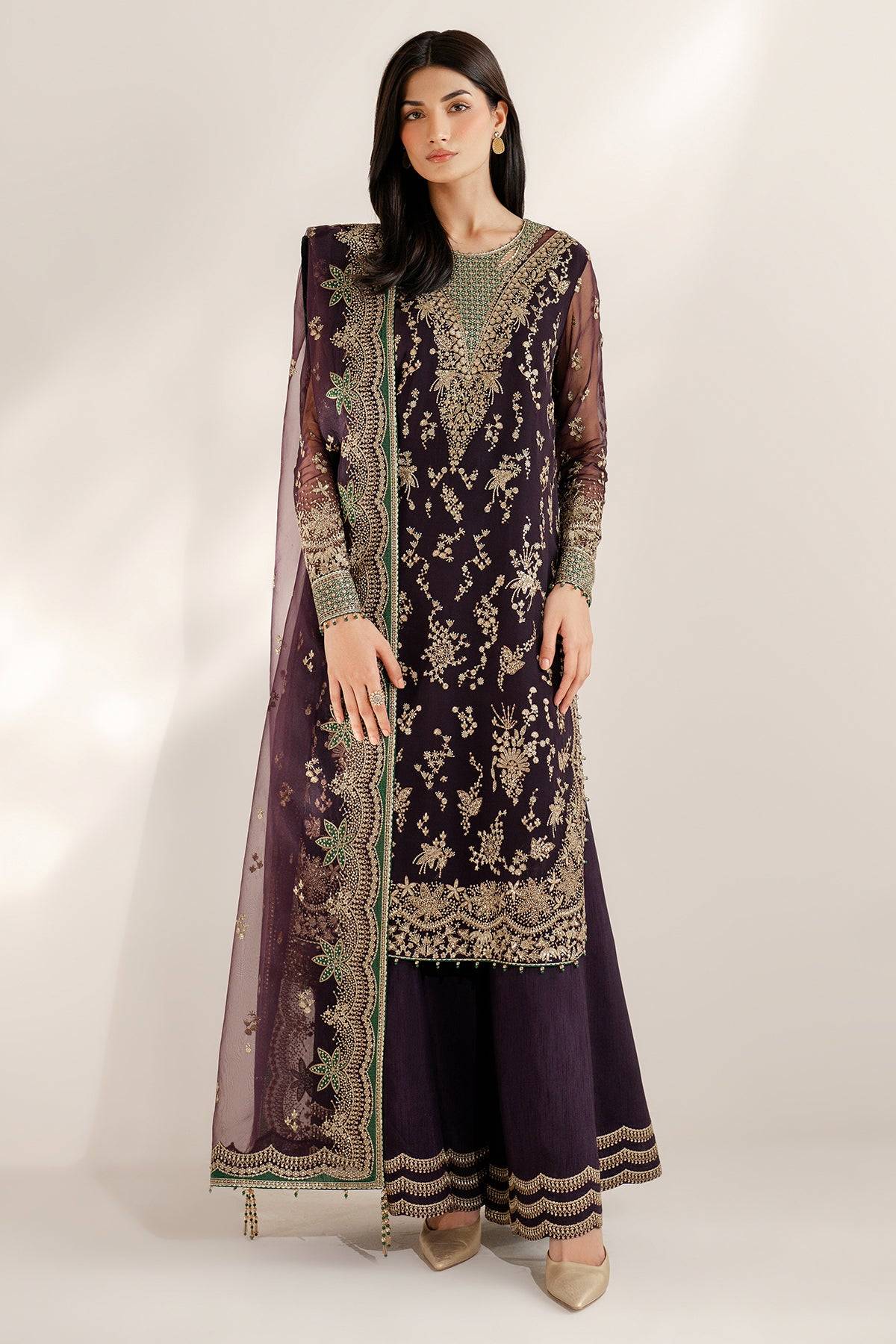 JAZMIN - Chiffon magenta 07