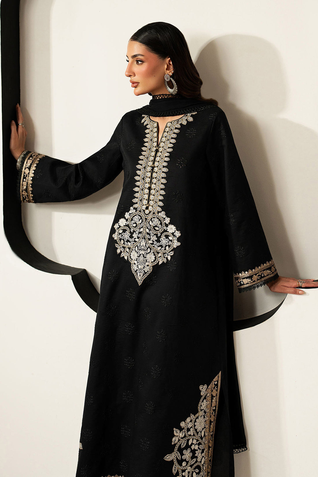 Maria B Lawn- charcol