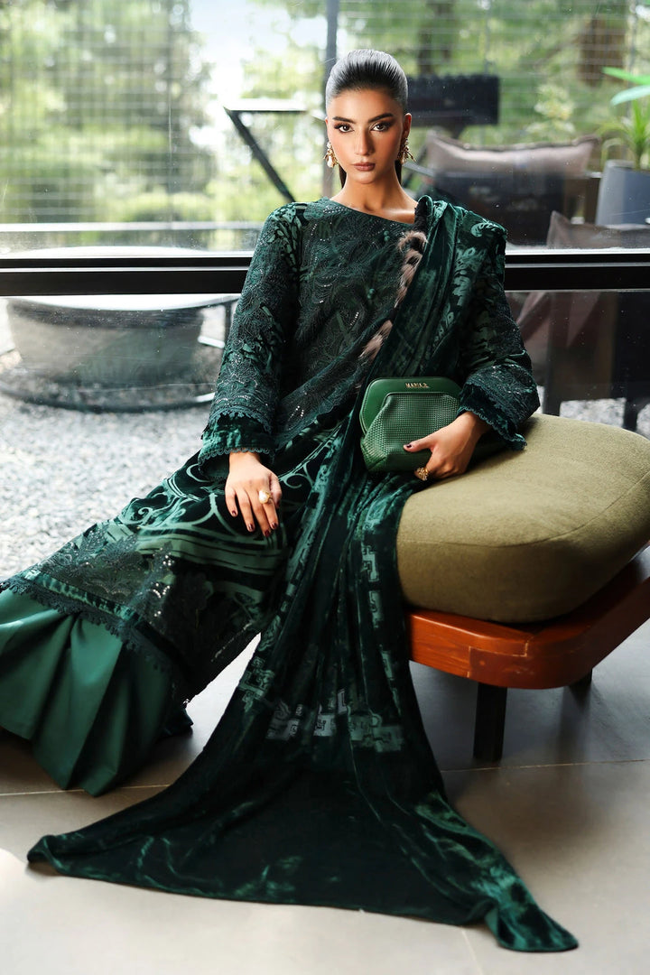 M.B LUXE - Palachi velvet emerald