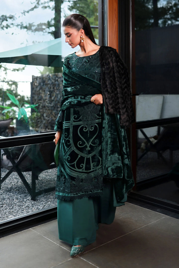 M.B LUXE - Palachi velvet emerald