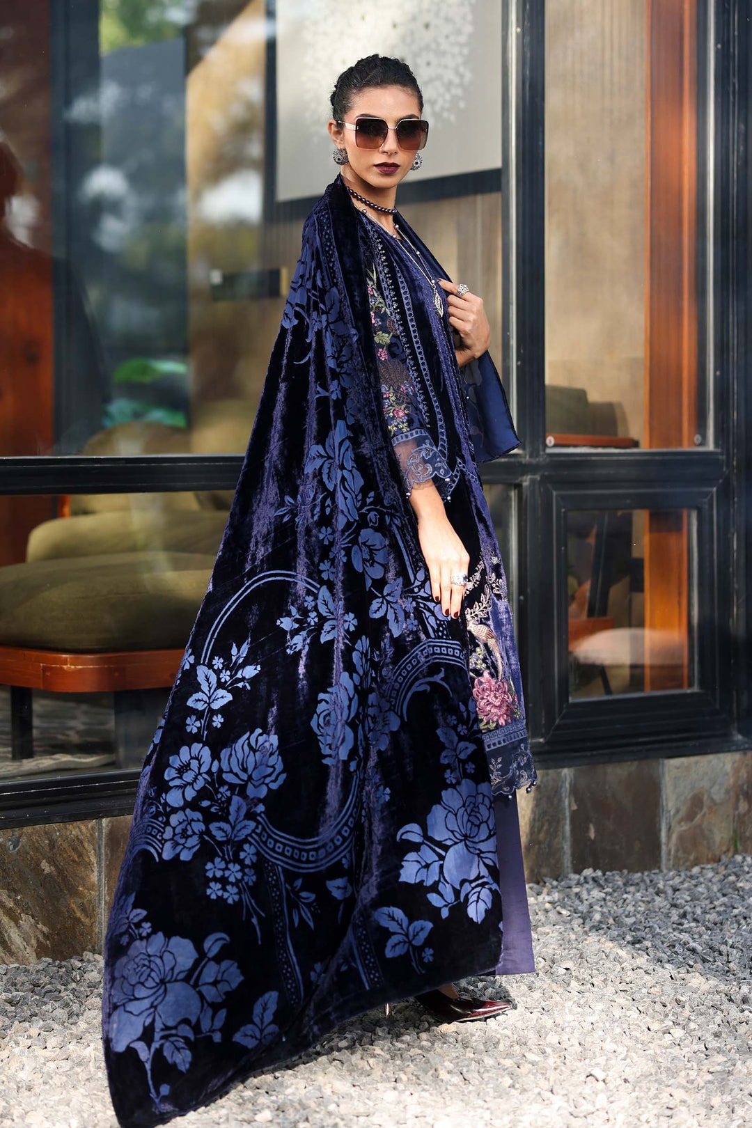 M.B | Luxe | Blues plachie