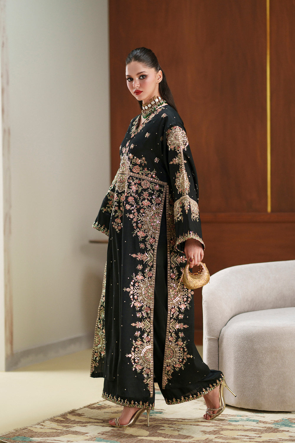 Ethnc | Kaftan core Black