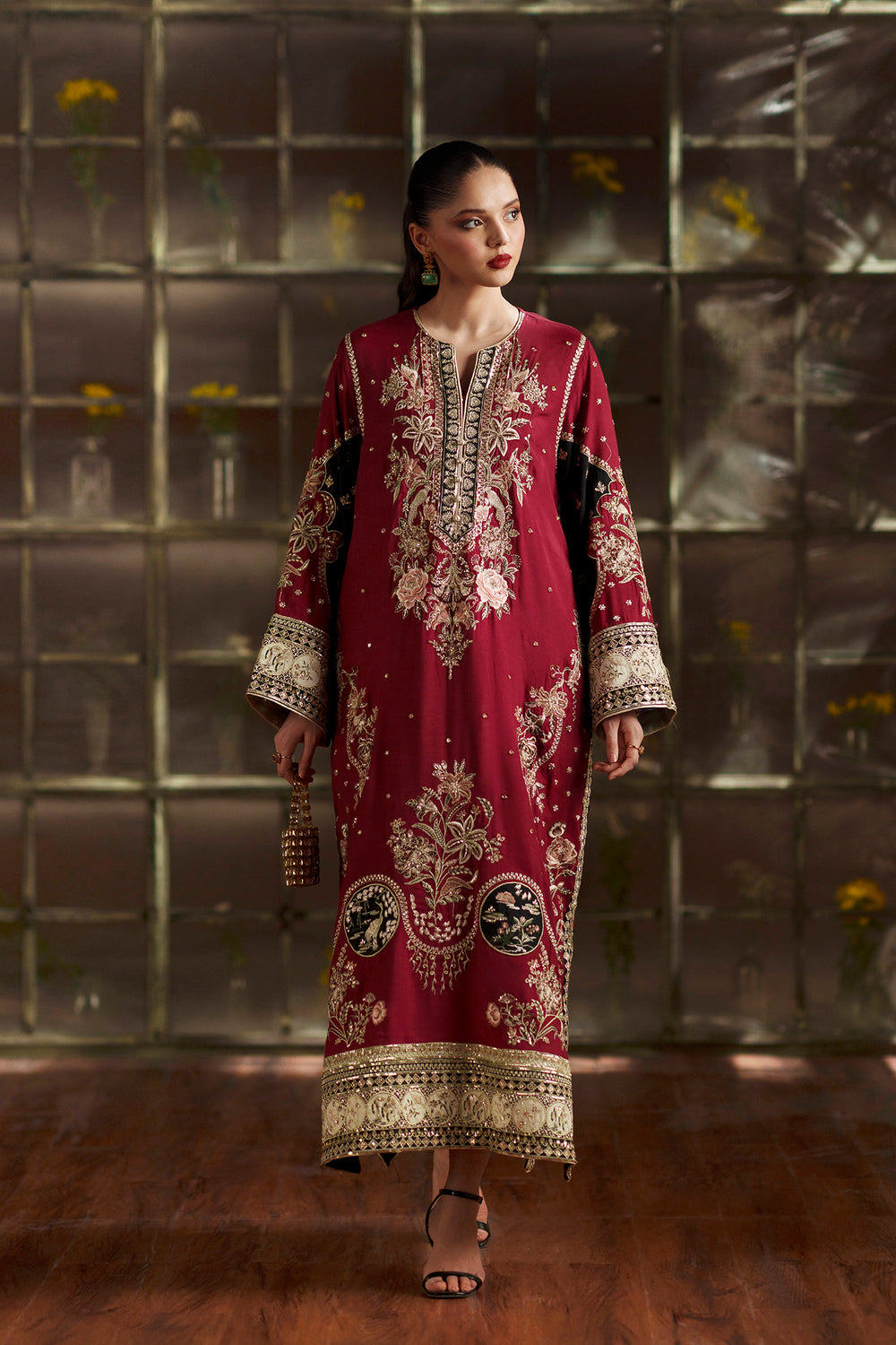 Ethnc | Ruby kaftan