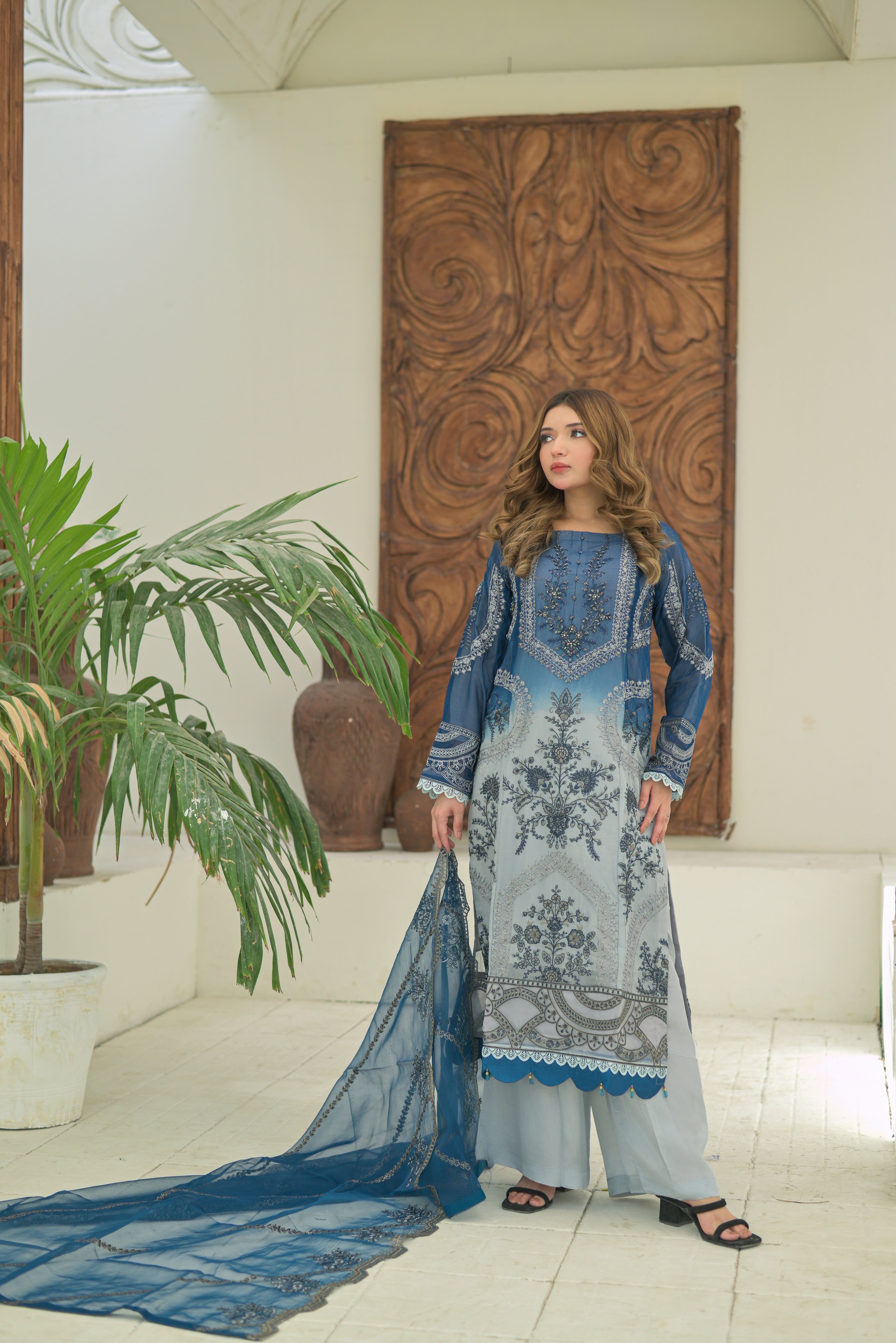 Double tone organza style mb