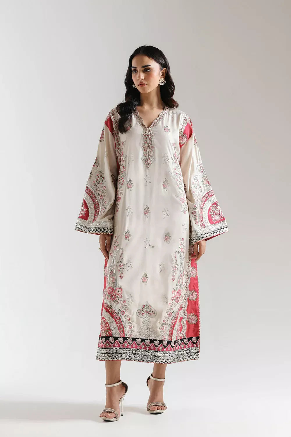 Ethnc - Ivory kaftan