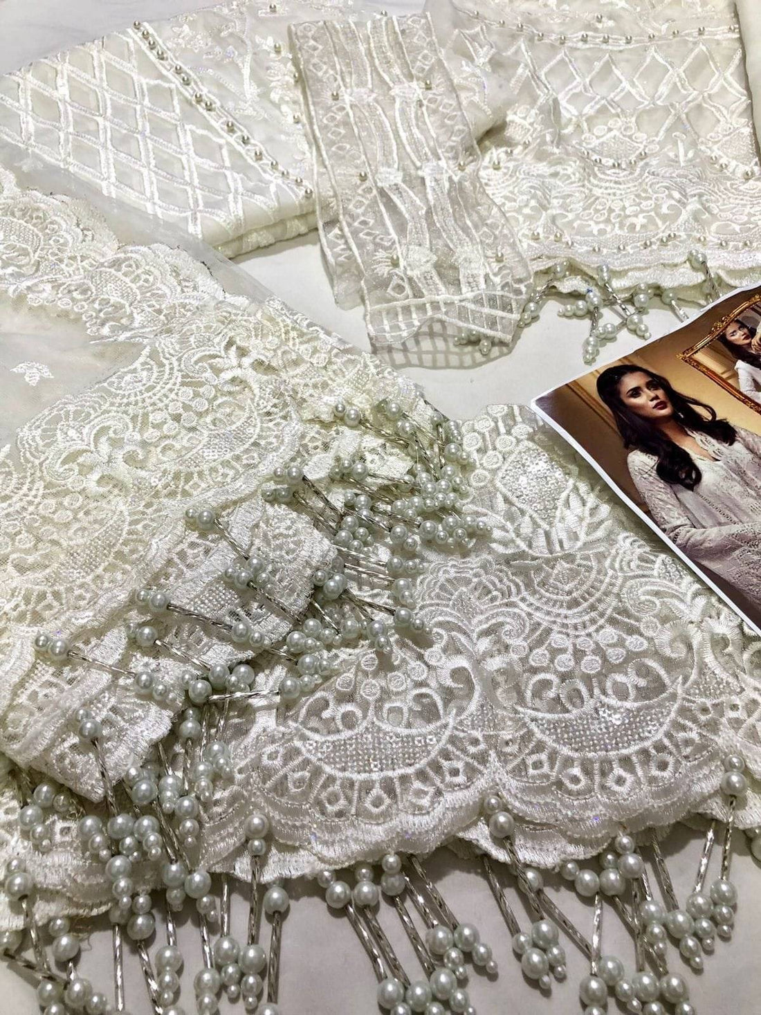 ANAYA WHITE CHIFFON