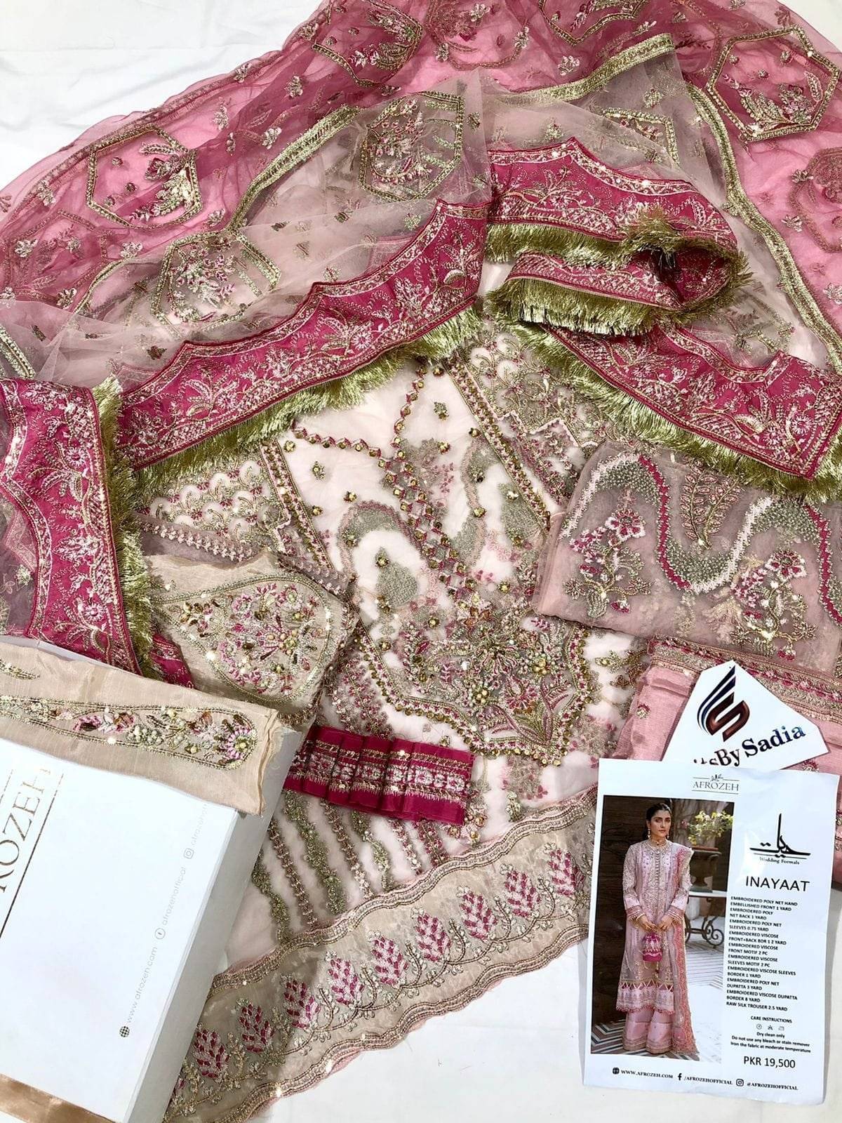 AFROZE INAYAT PINK