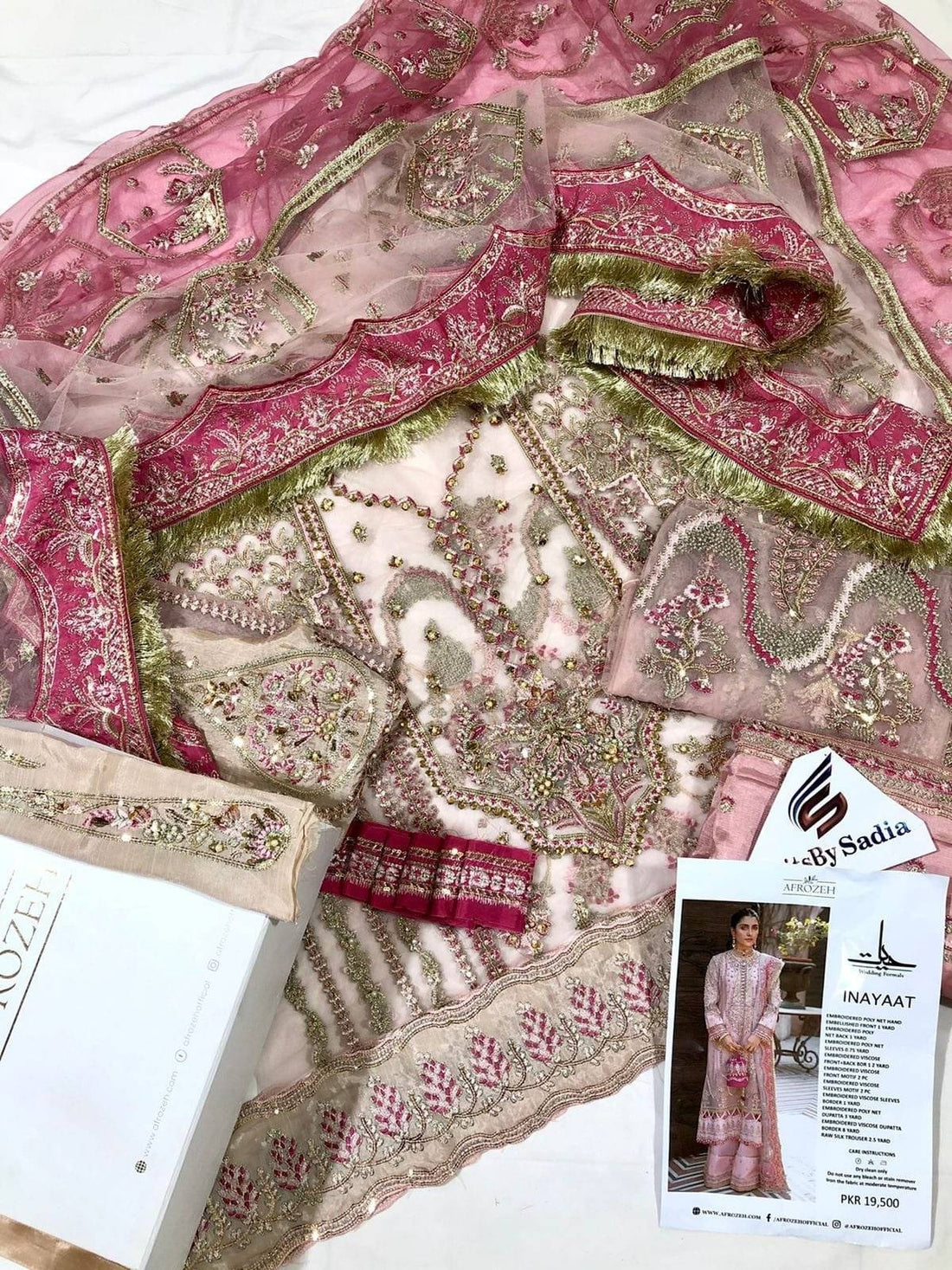 AFROZE INAYAT PINK
