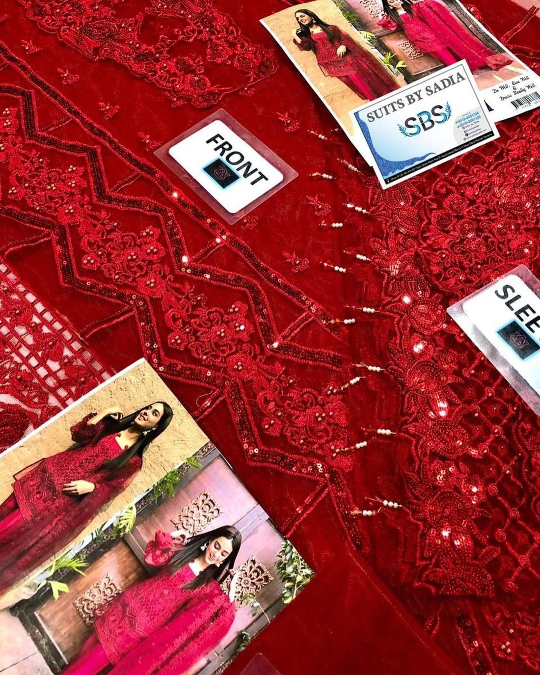 IQRA AZIZ RED ZC