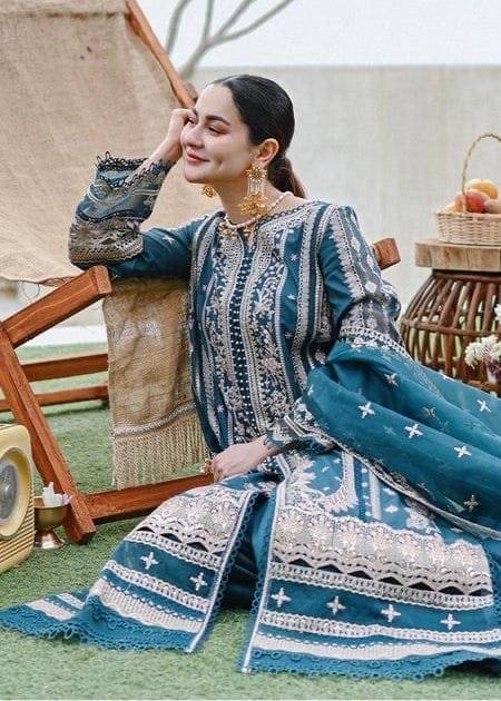 QALAMKAR ساحل LUXURY LAWN "ZAHRA"