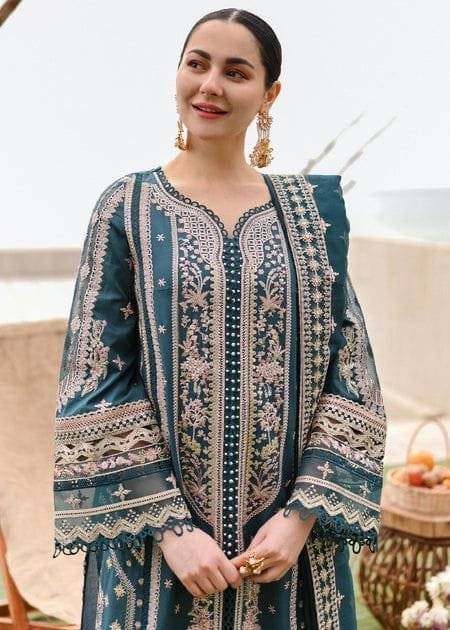 QALAMKAR ساحل LUXURY LAWN "ZAHRA"
