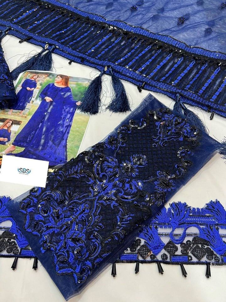 MERIUM HUSSAIN IN BLUE