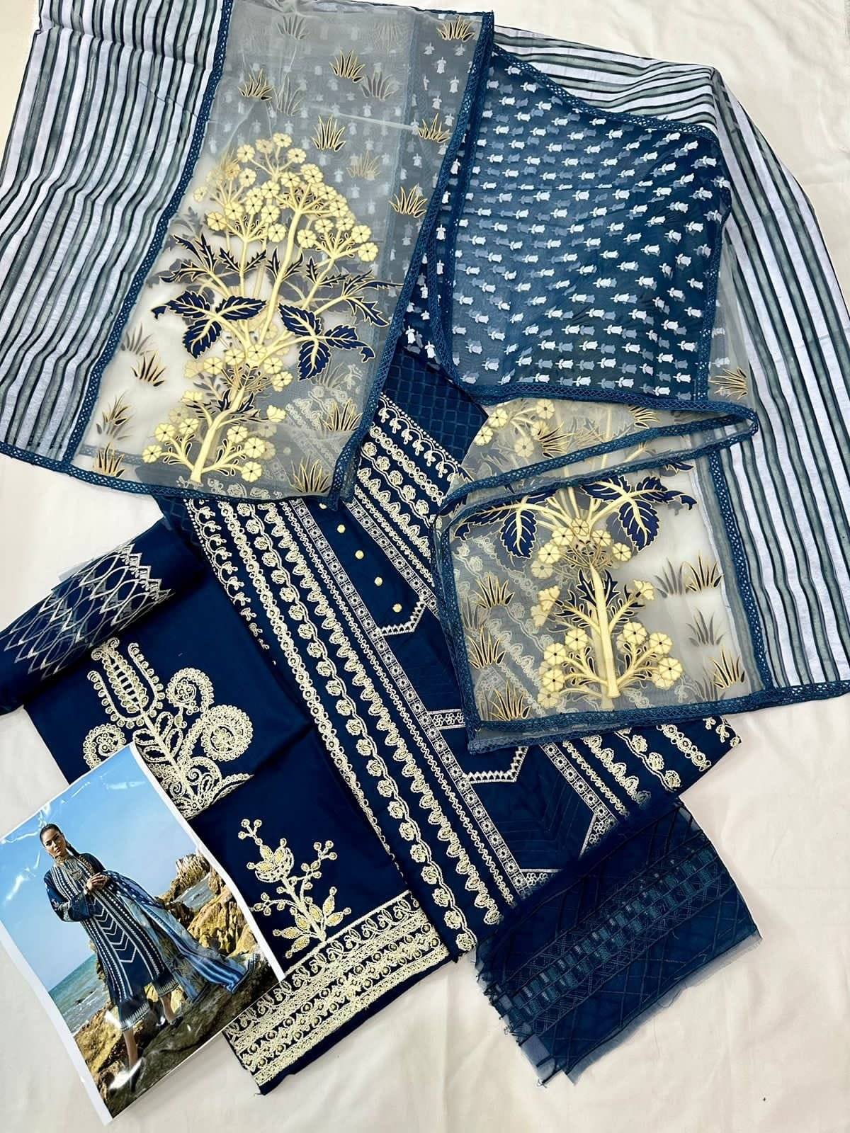 Crimson Luxury Lawn Collection MARORI DREAMS