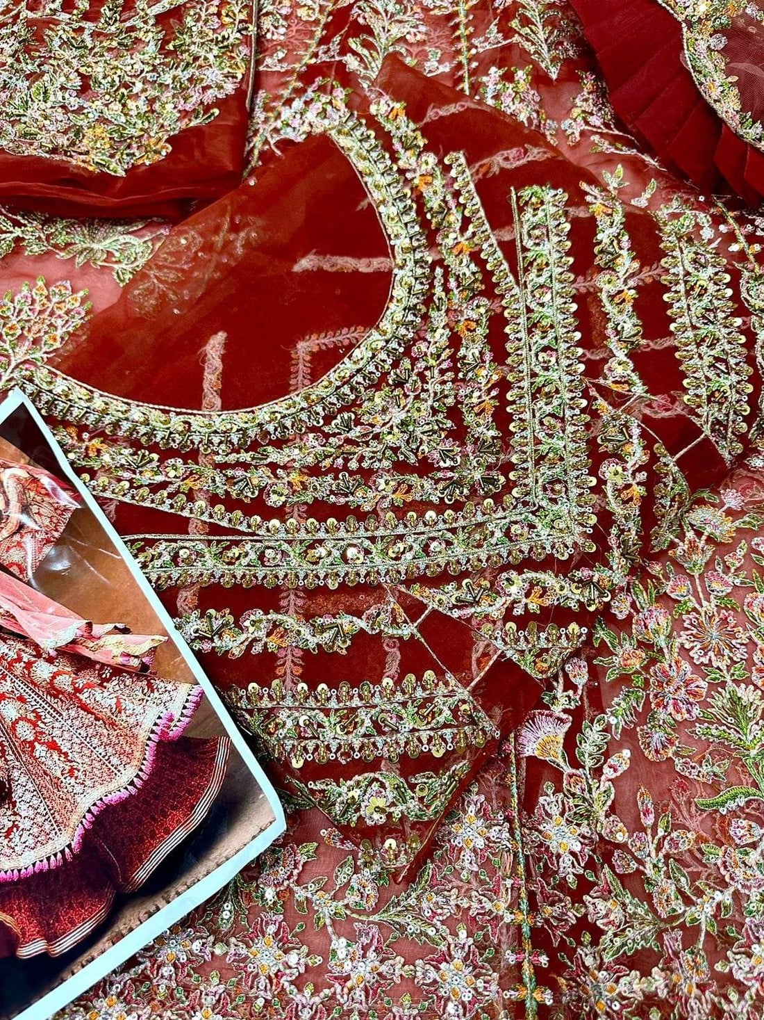 Hussain Rehar Bridal maxi
