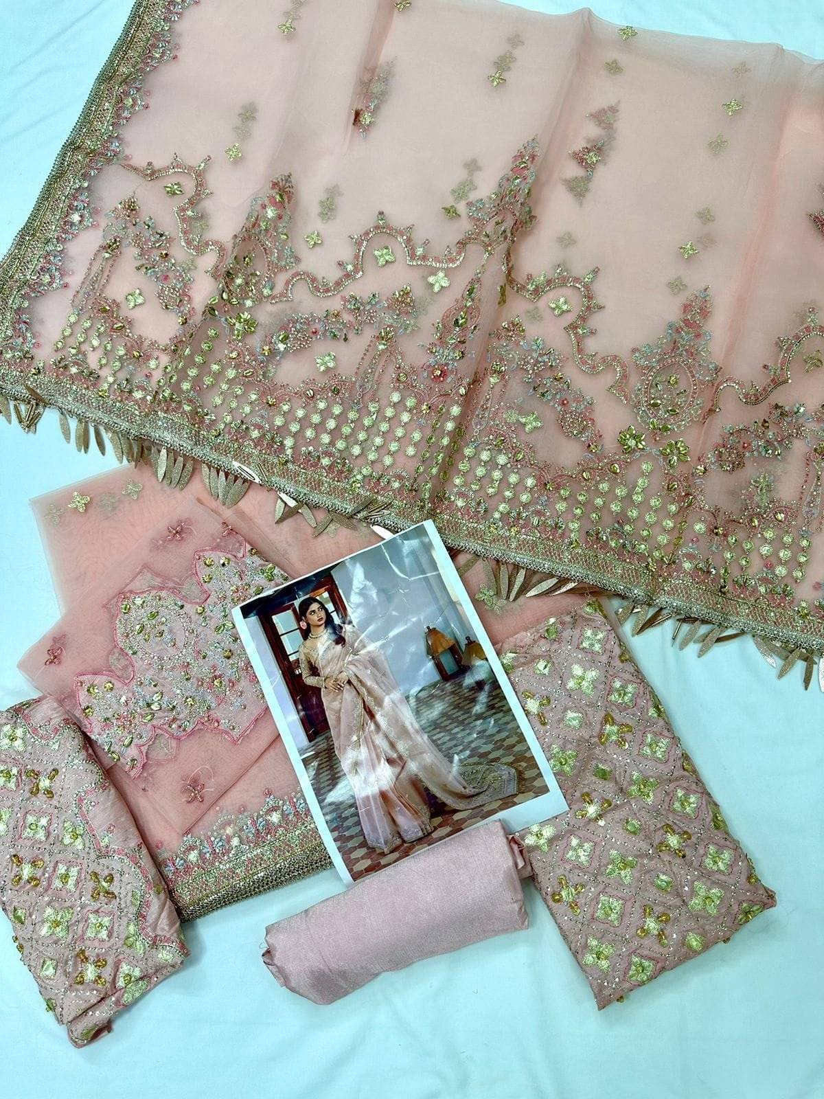 Qalmkar Ranya Saree (Copy)