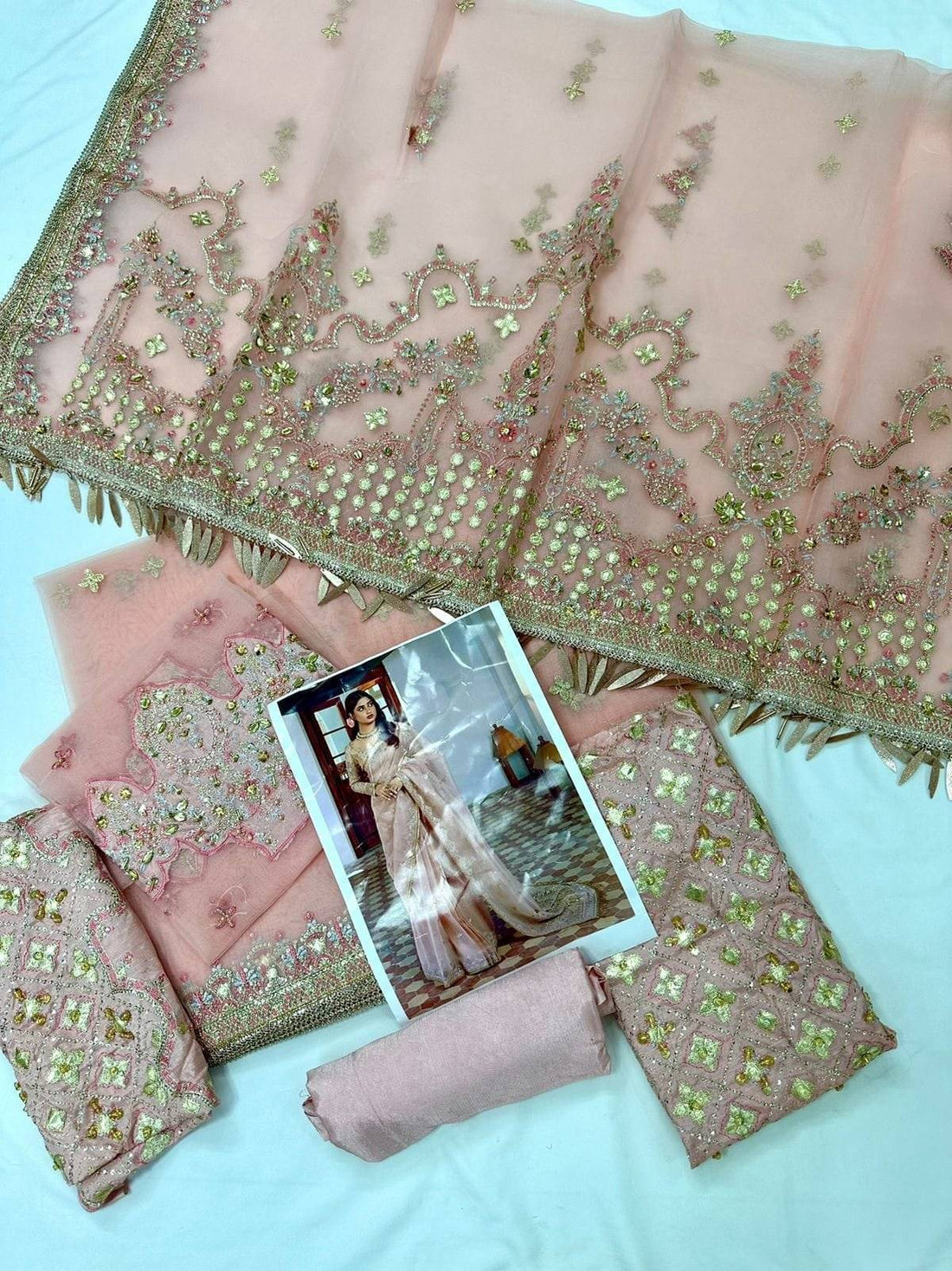 Qalmkar Ranya Saree (Copy)