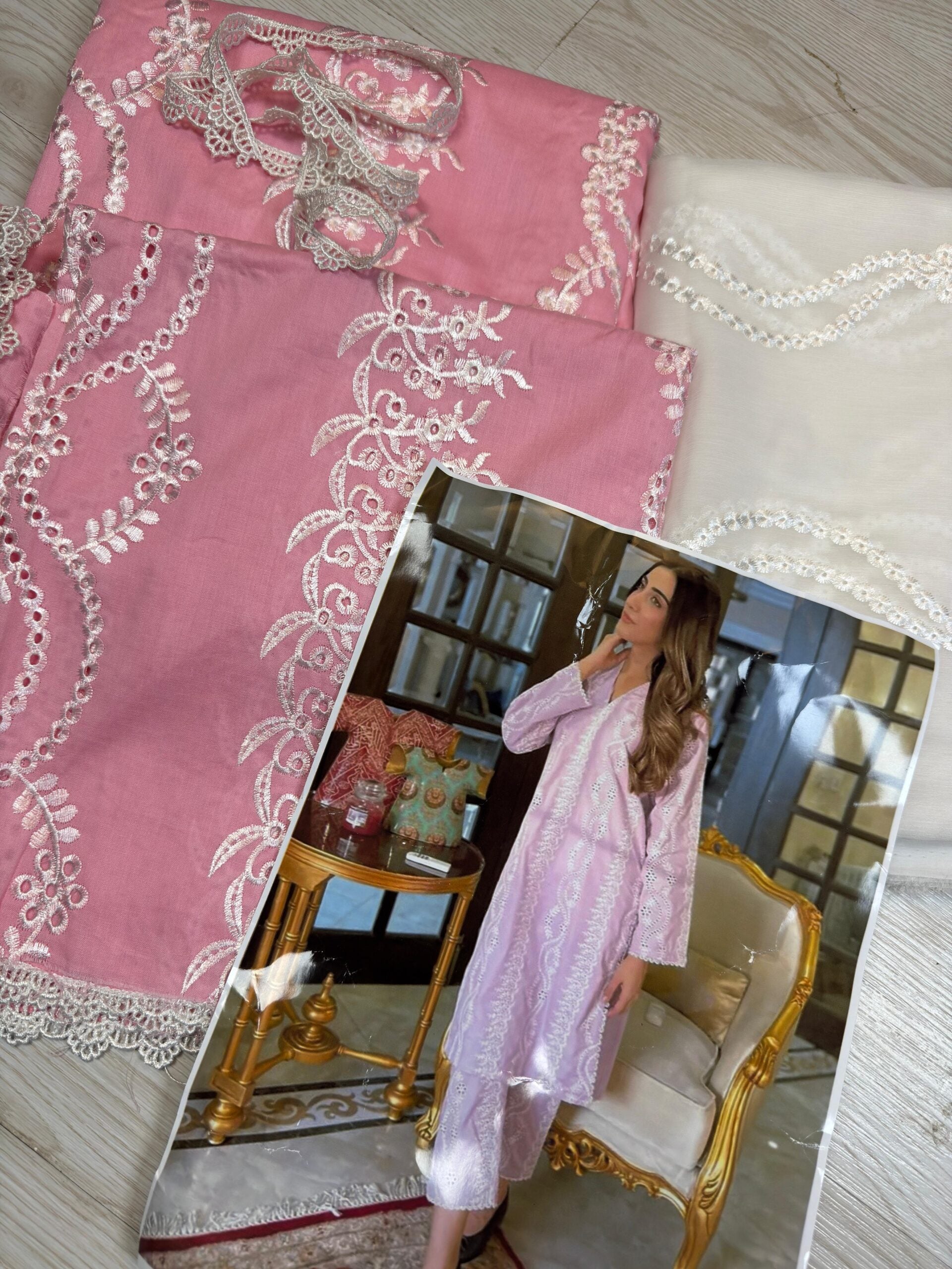 CO-ORD Style Chikenkarri pink
