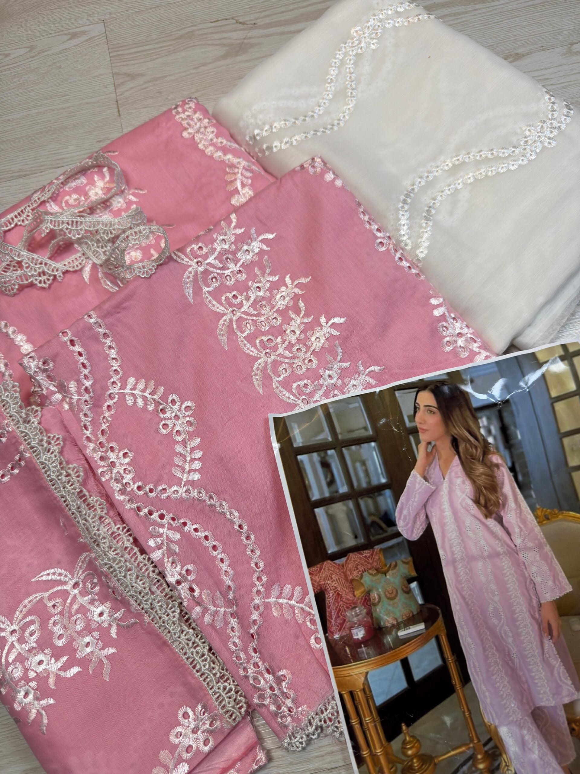CO-ORD Style Chikenkarri pink