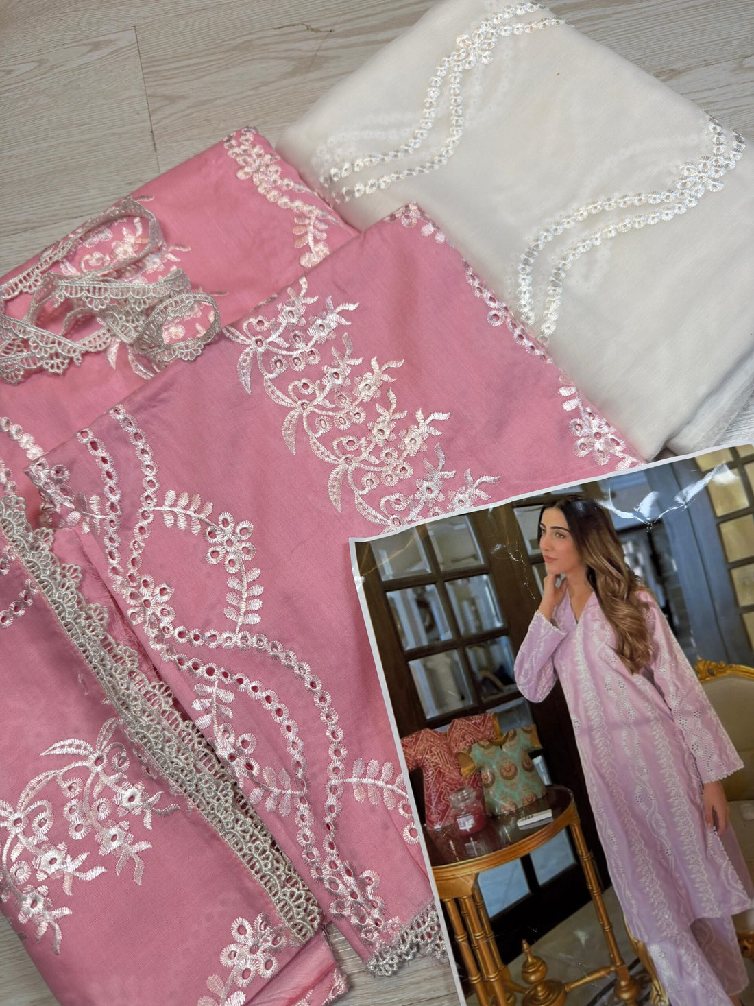 CO-ORD Style Chikenkarri pink