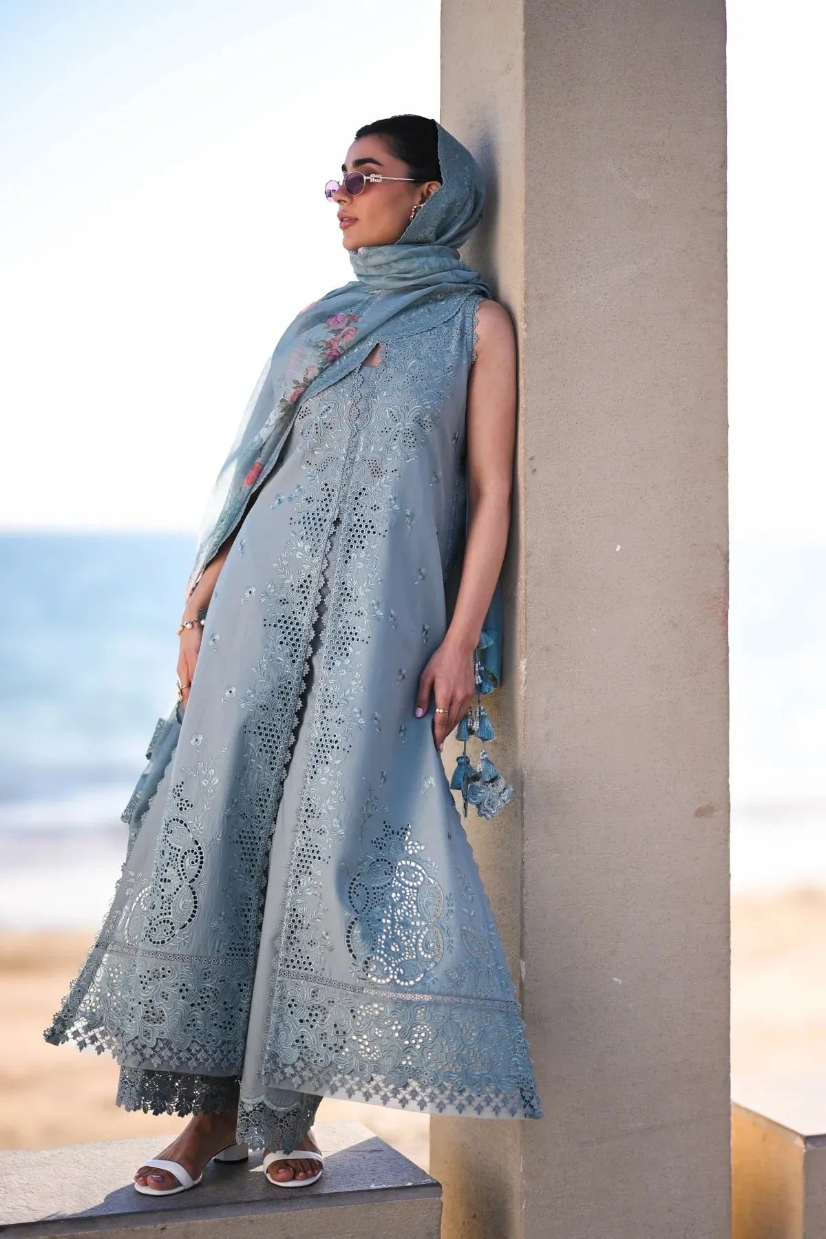 Zaib Lawn | ocean mist