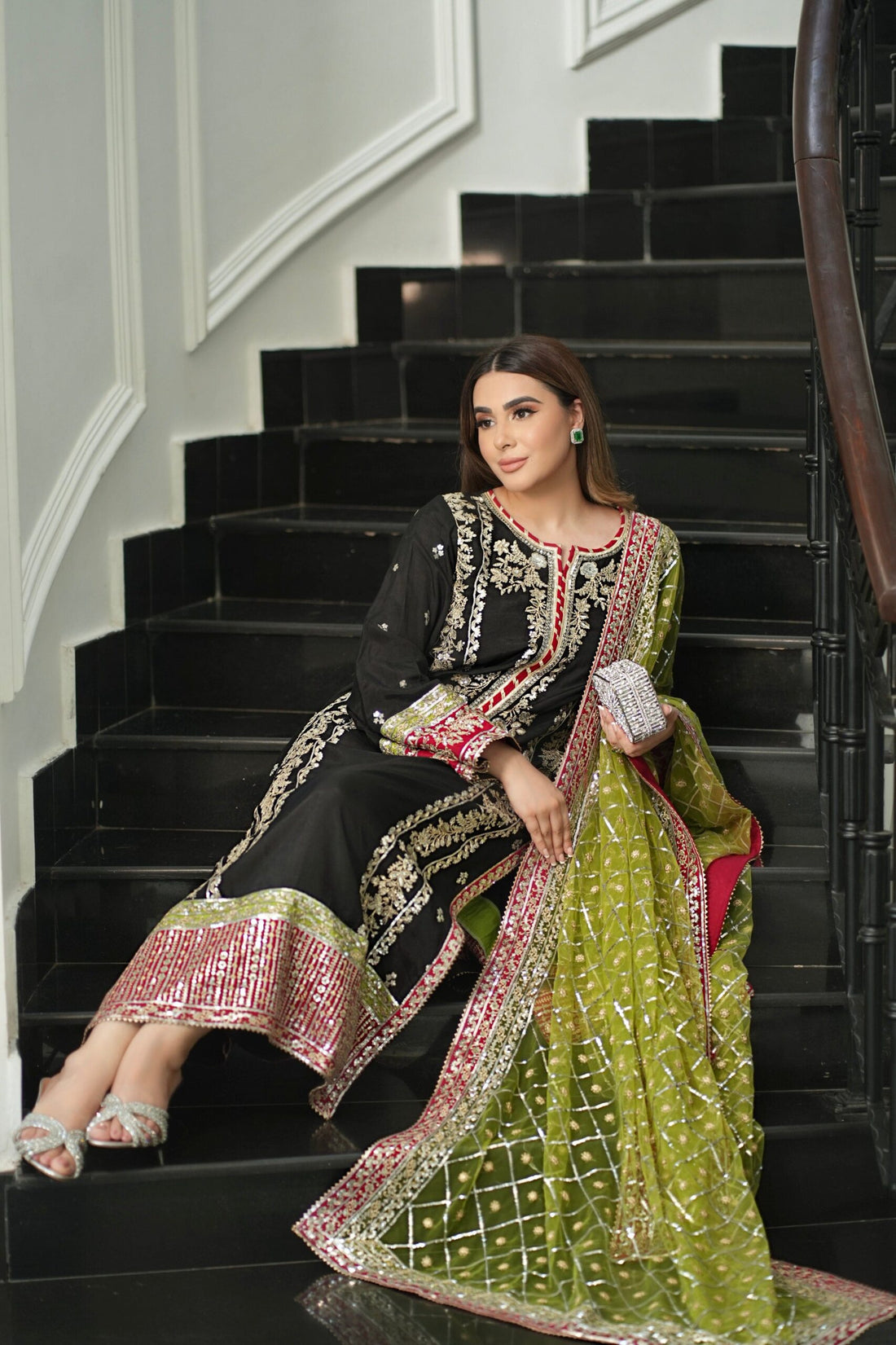 ANEELA’s Raw SILK - Persian